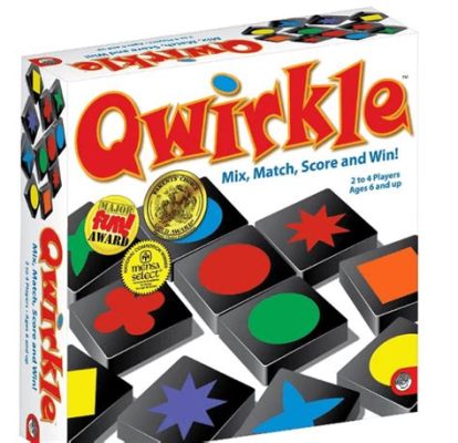 Qwirkle: Unleash Your Spatial Reasoning and Conquer Colorful Tile Combinations!